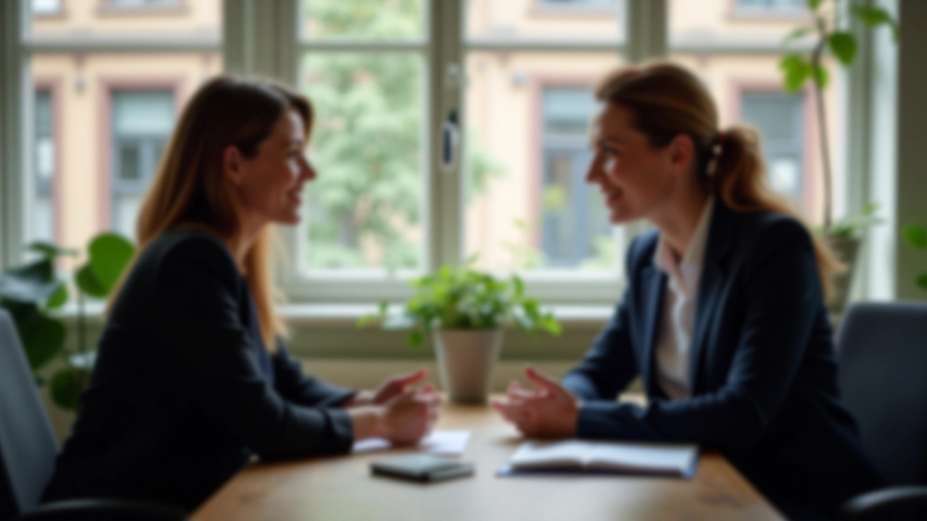 Twee professionals in constructief gesprek met open lichaamstaal